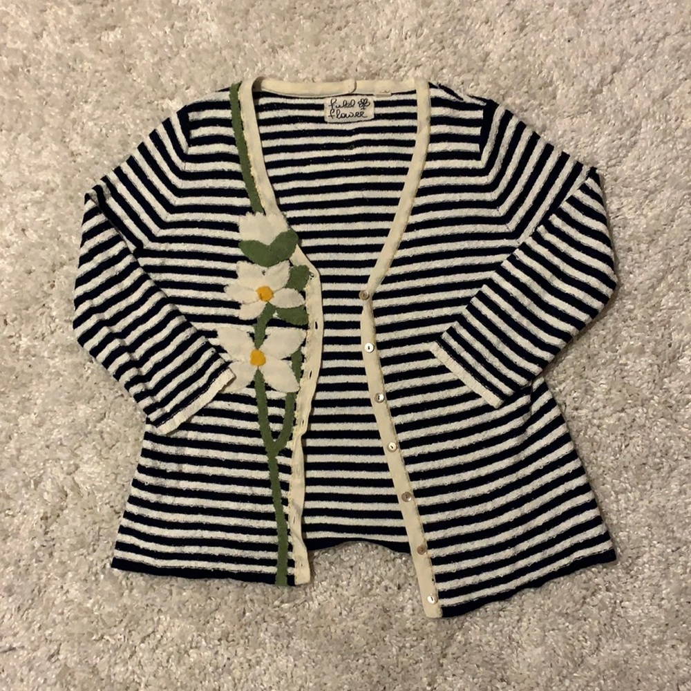 Field Flower Cardigan (Anthropologie)